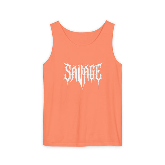 Unisex Garment-Dyed Tank Top - Casual Summer Style, Beachwear, Layering Essential, Relaxed Fit, Perfect for Parties